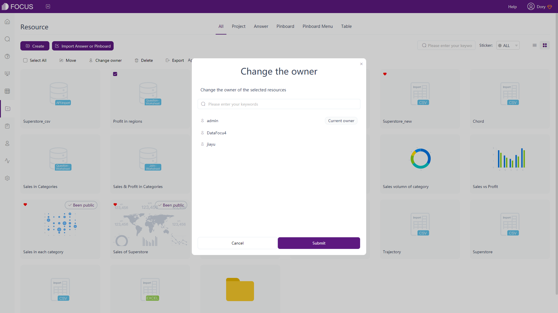 Figure 7-12-2 Change owner